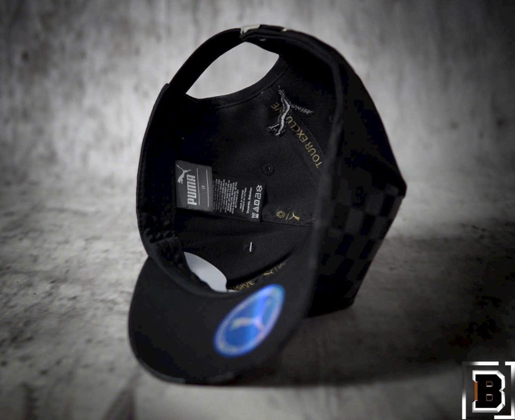 Mũ lưỡi trai logo Ferrari in hoạ tiết caro - d-caps.com D-caps.com - d-caps.com